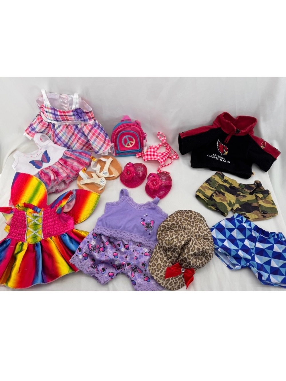 Build-A-Bear Clothes Outfits & Accessories Bundle 2010’s Retired Nostalgia
